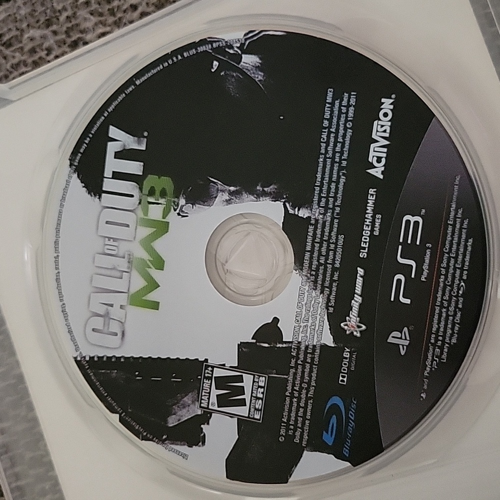 PS 3 GAMES COD MW3 BATTLEFIELD 3 LIMITED EDITION Video Games - Picture 11 of 12